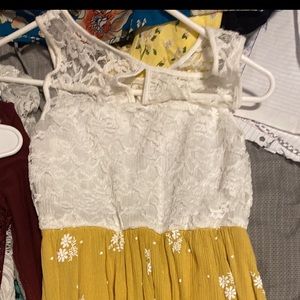 Size small yellow dress